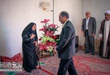 گزارش تصویری |بمناسبت روز بزرگداشت شهدا  دیدار رئیس دانشگاه و معاونین  با خانواده شهید خانلرخانی 